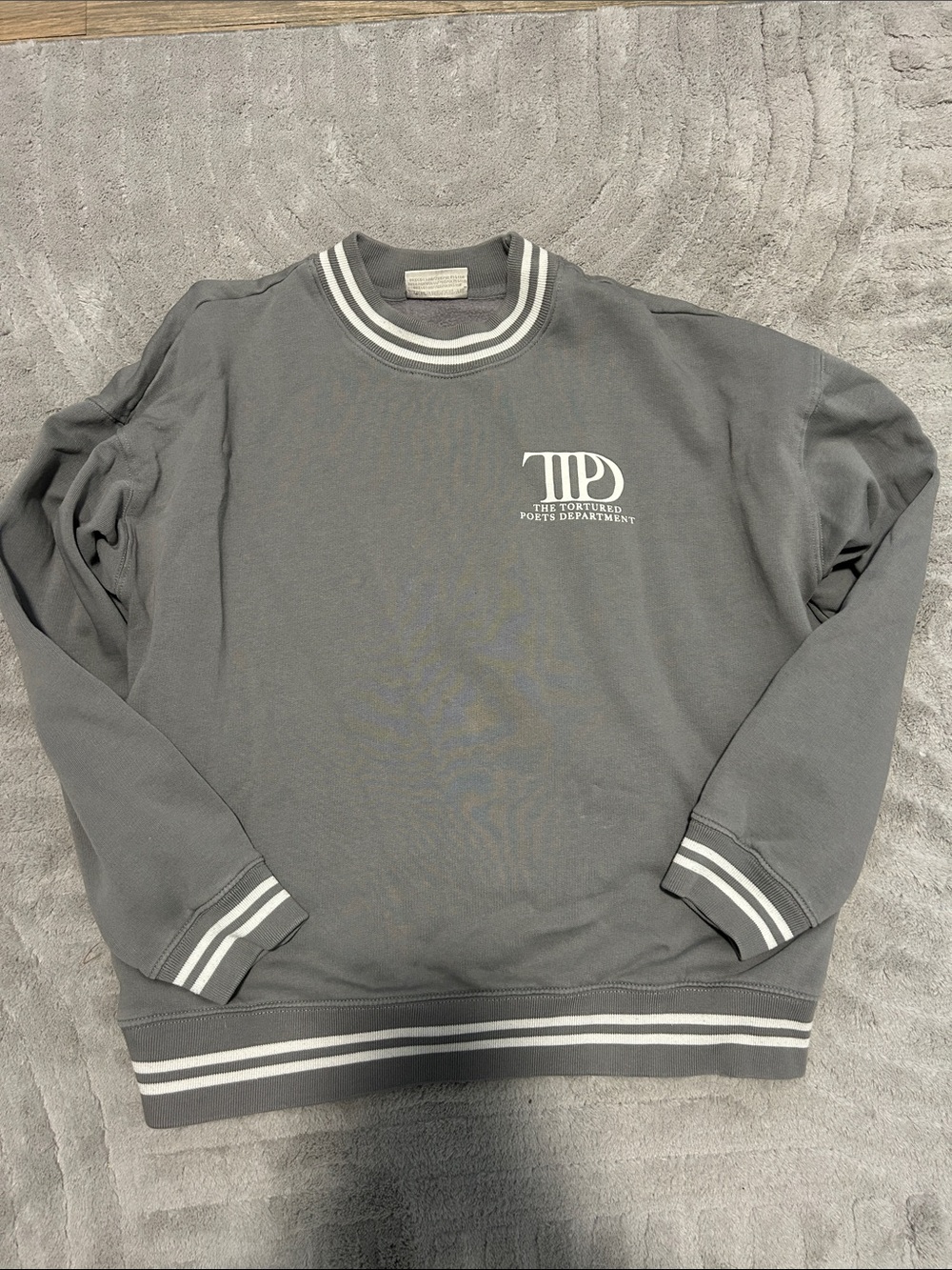 The Tortured Poets Department - Taylor Swift Crewneck Sweatshirt (size Medium)
